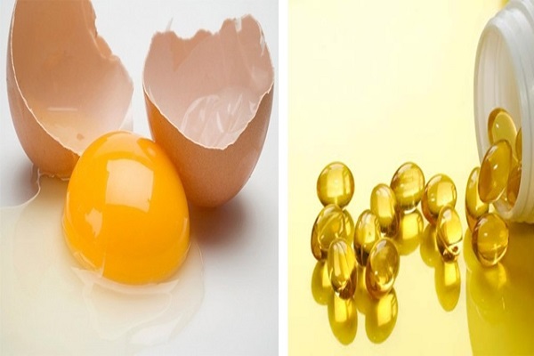 Mặt nạ lòng đỏ trứng gà và vitamin E