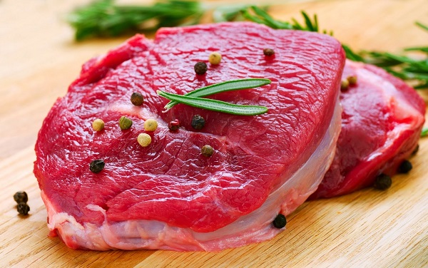 Không nên ăn thịt bò khi bị sẹo
