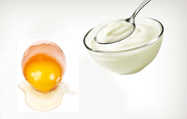 Mặt nạ sữa chua và trứng gà chống lão hóa